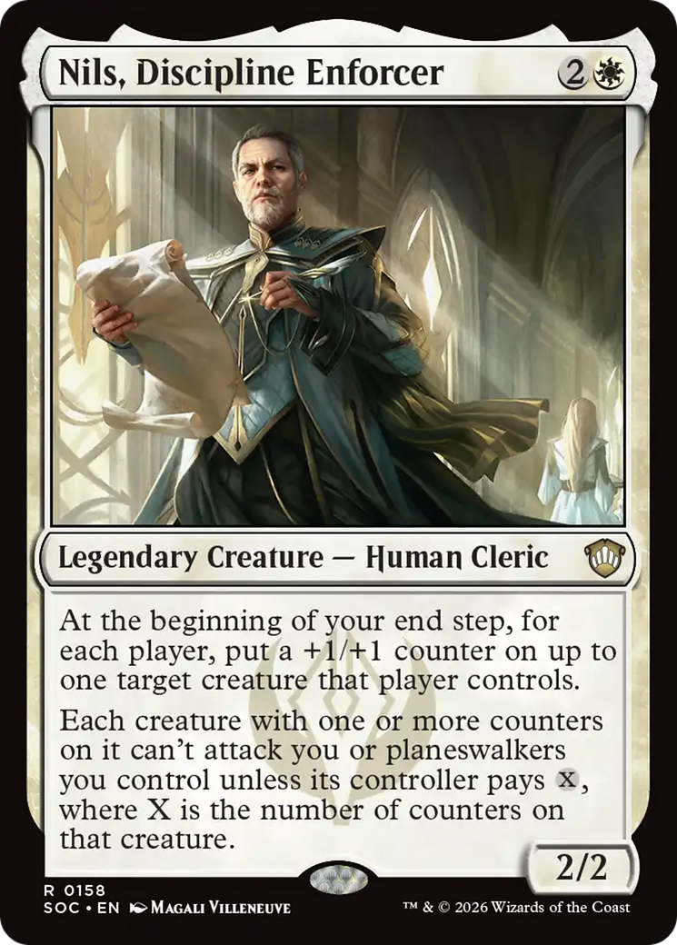 Nils, Discipline Enforcer [Secrets of Strixhaven Commander] | Magic Magpie