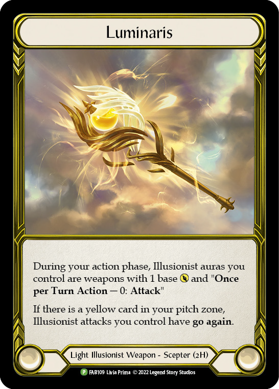 Luminaris (Golden) [FAB109] (Promo)  Cold Foil | Magic Magpie