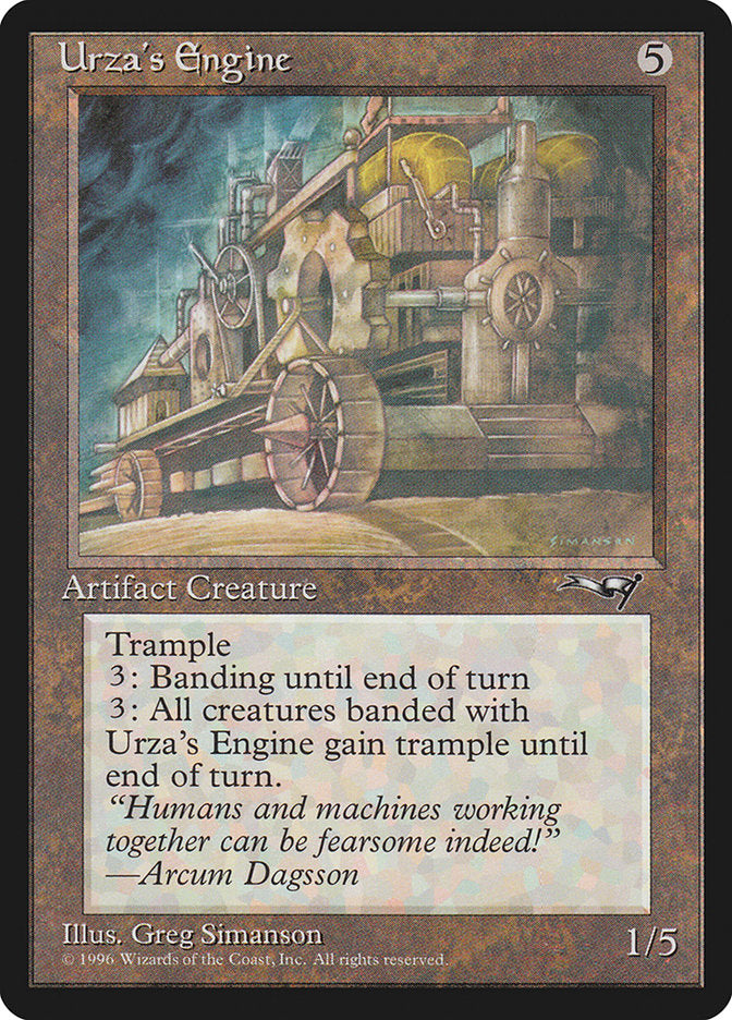 Urza's Engine [Alliances] | Magic Magpie