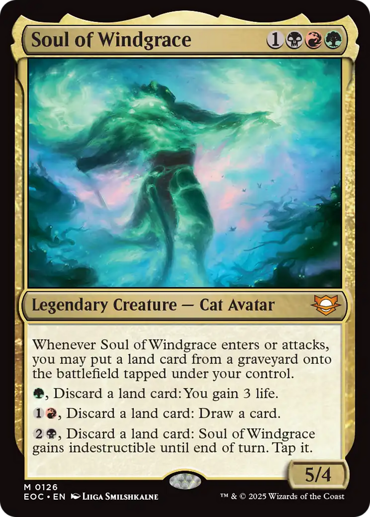 Soul of Windgrace [Edge of Eternities Commander] | Magic Magpie
