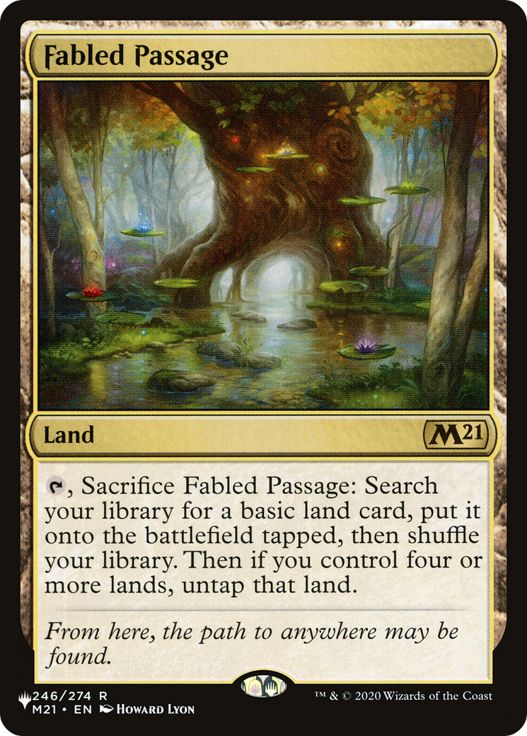 Fabled Passage (M21) [The List] | Magic Magpie