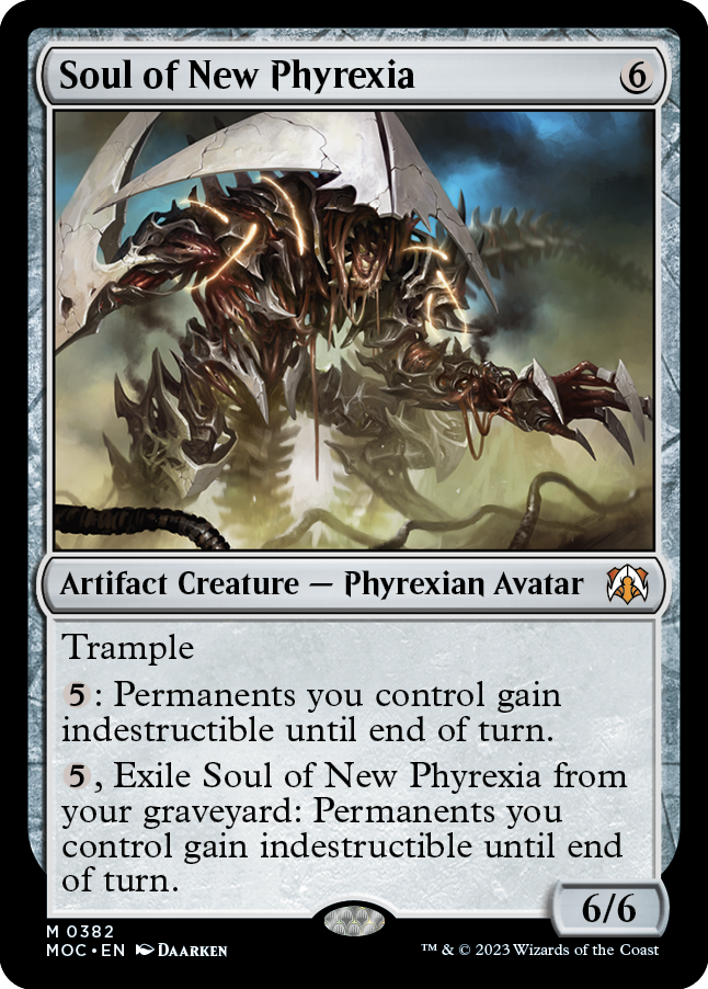 Soul of New Phyrexia [March of the Machine Commander] | Magic Magpie