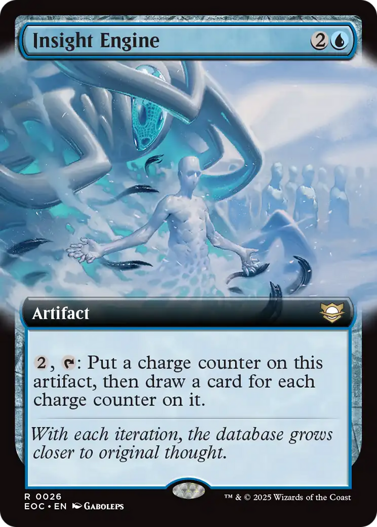 Insight Engine (Extended Art) [Edge of Eternities Commander] | Magic Magpie