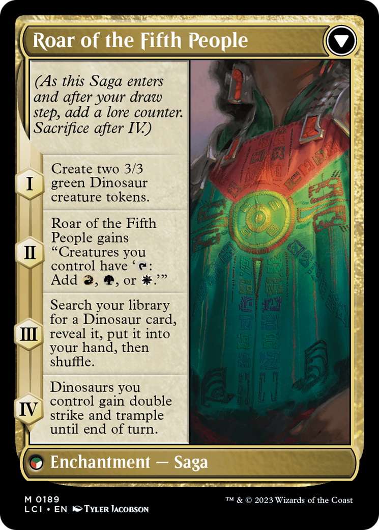 Huatli, Poet of Unity // Roar of the Fifth People [The Lost Caverns of Ixalan] | Magic Magpie