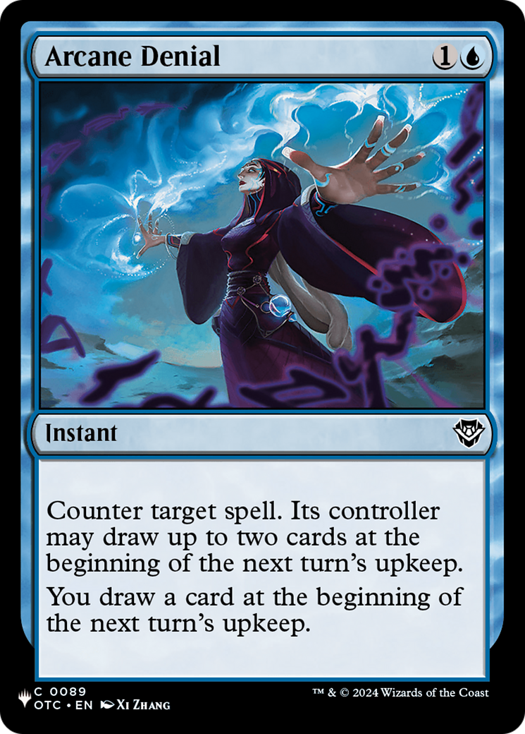 Arcane Denial (OTC) [The List] | Magic Magpie