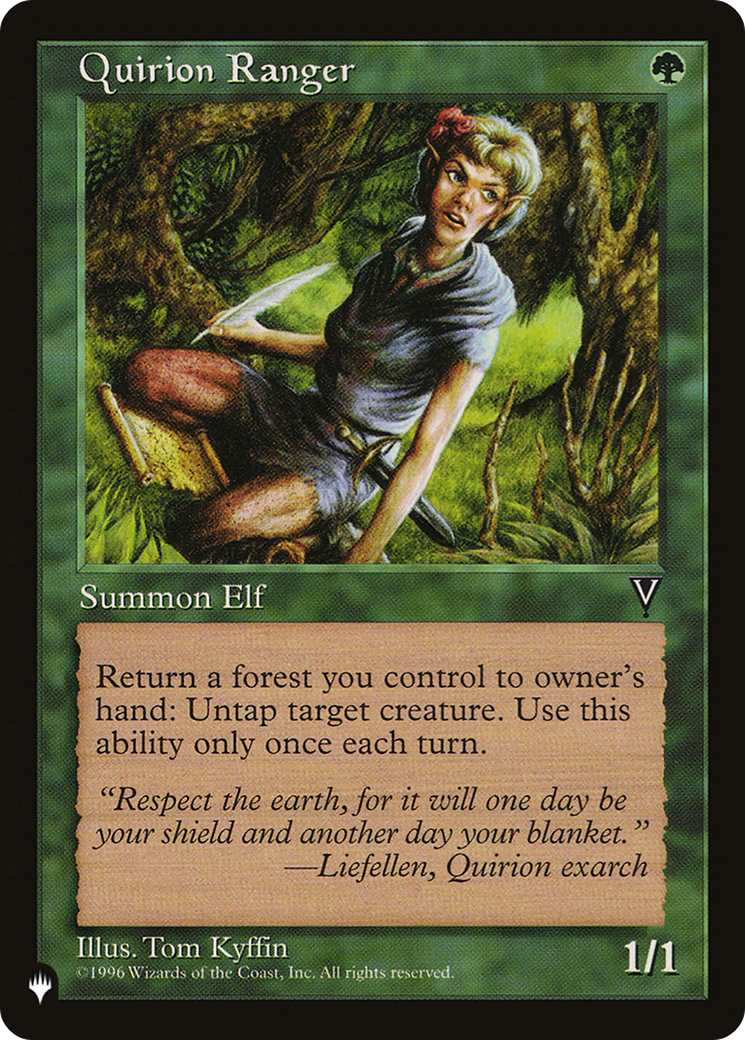 Quirion Ranger [The List Reprints] | Magic Magpie