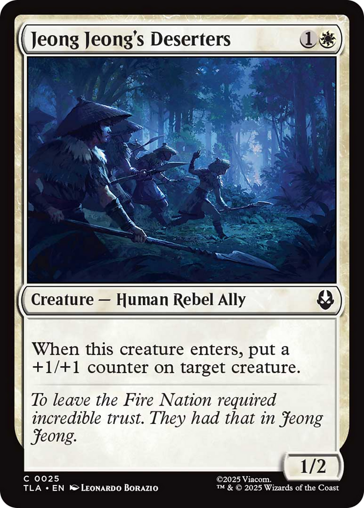 Jeong Jeong's Deserters [Avatar: The Last Airbender] | Magic Magpie