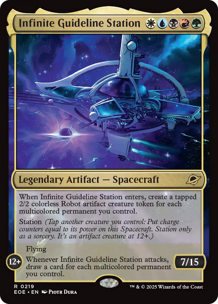 Infinite Guideline Station [Edge of Eternities] | Magic Magpie