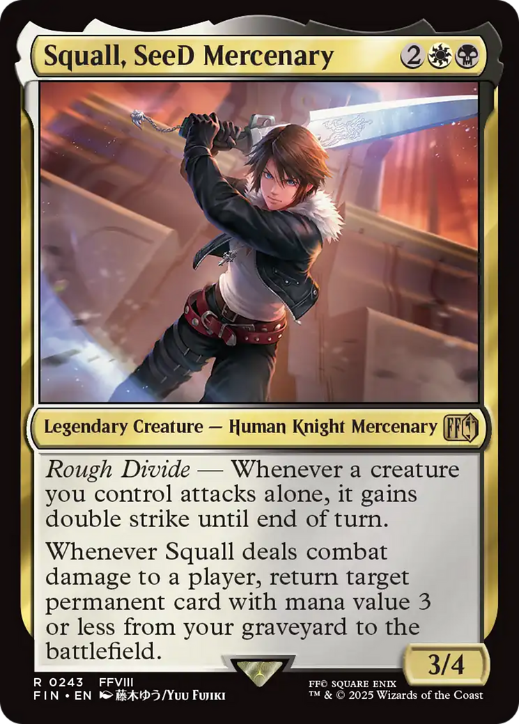 Squall, SeeD Mercenary [FINAL FANTASY] | Magic Magpie