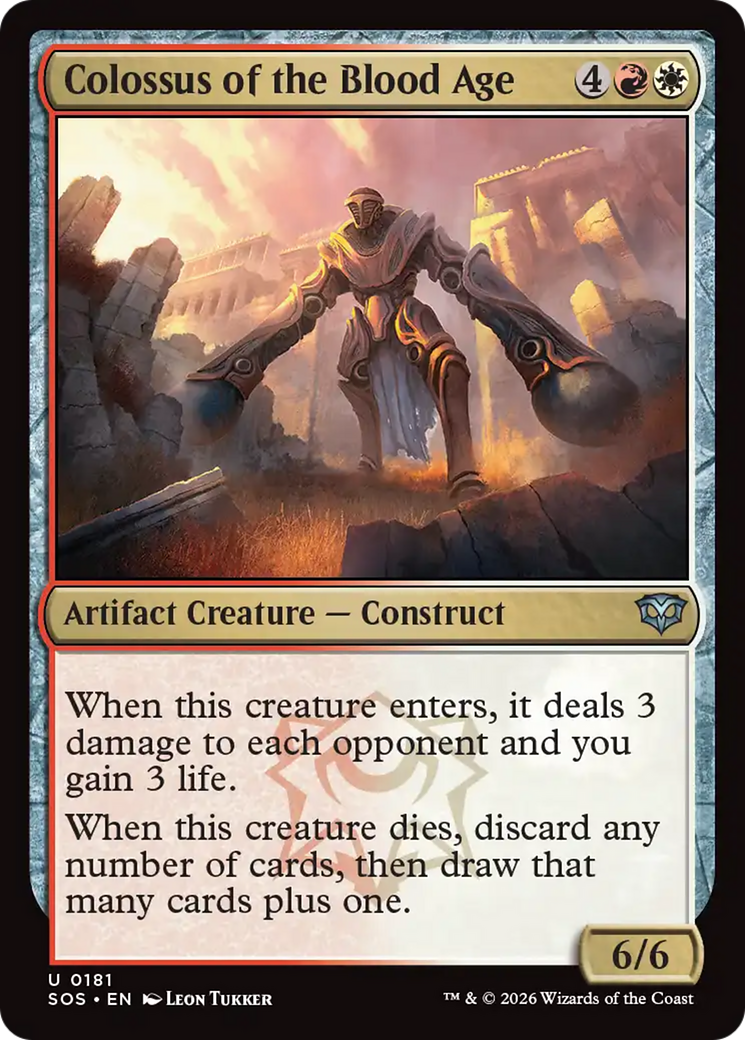 Colossus of the Blood Age [Secrets of Strixhaven] | Magic Magpie