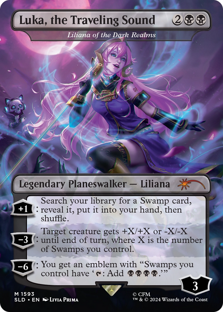 Luka, the Traveling Sound - Liliana of the Dark Realms [Secret Lair Drop Series] | Magic Magpie