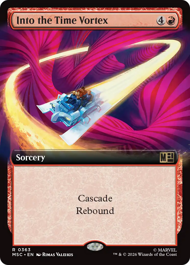 Into the Time Vortex (Extended Art) [Marvel Super Heroes Commander] | Magic Magpie