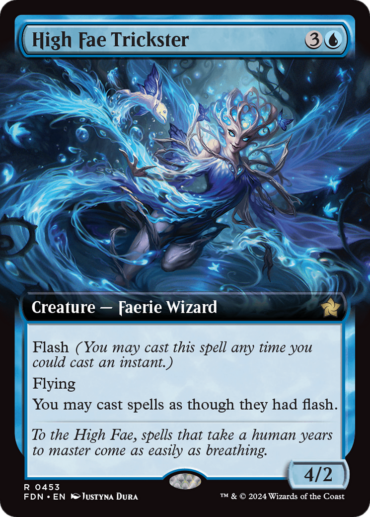 High Fae Trickster (Extended Art) [Foundations] | Magic Magpie