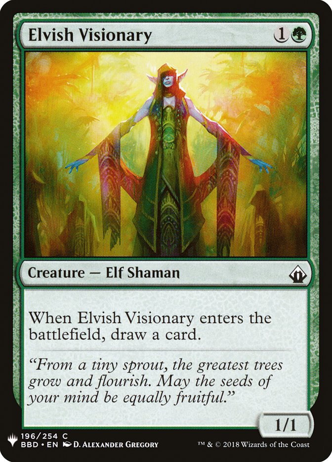 Elvish Visionary [Mystery Booster] | Magic Magpie