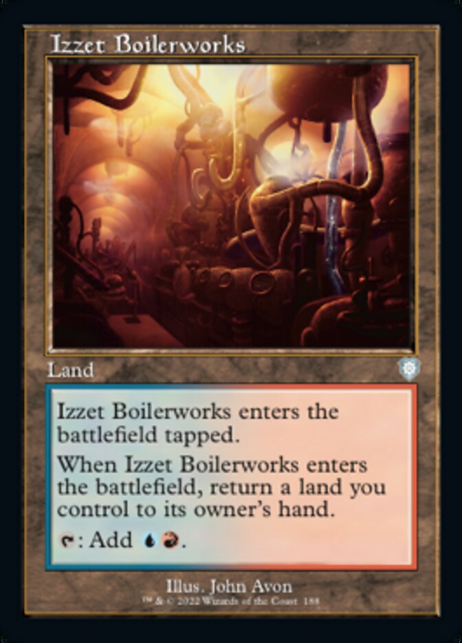 Izzet Boilerworks (Retro) [The Brothers' War Commander] | Magic Magpie