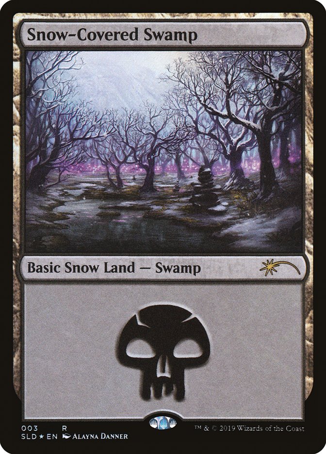 Snow-Covered Swamp (003) [Secret Lair Drop Series] | Magic Magpie