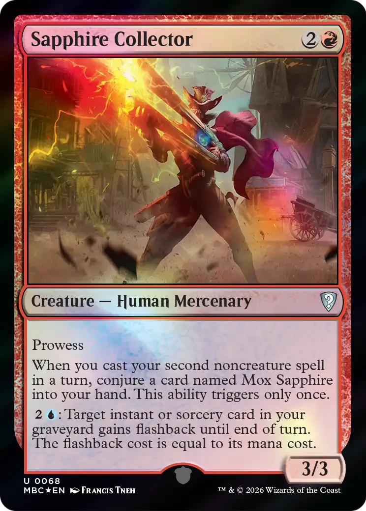 Sapphire Collector [Mystery Booster: Commander Edition] | Magic Magpie