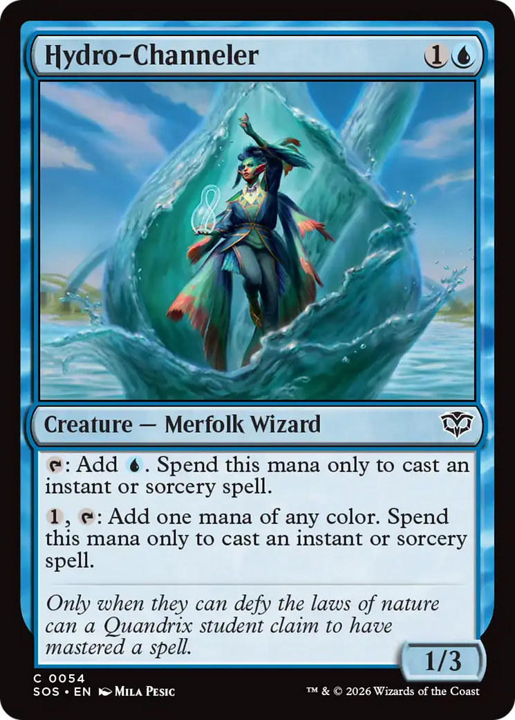 Hydro-Channeler [Secrets of Strixhaven] | Magic Magpie