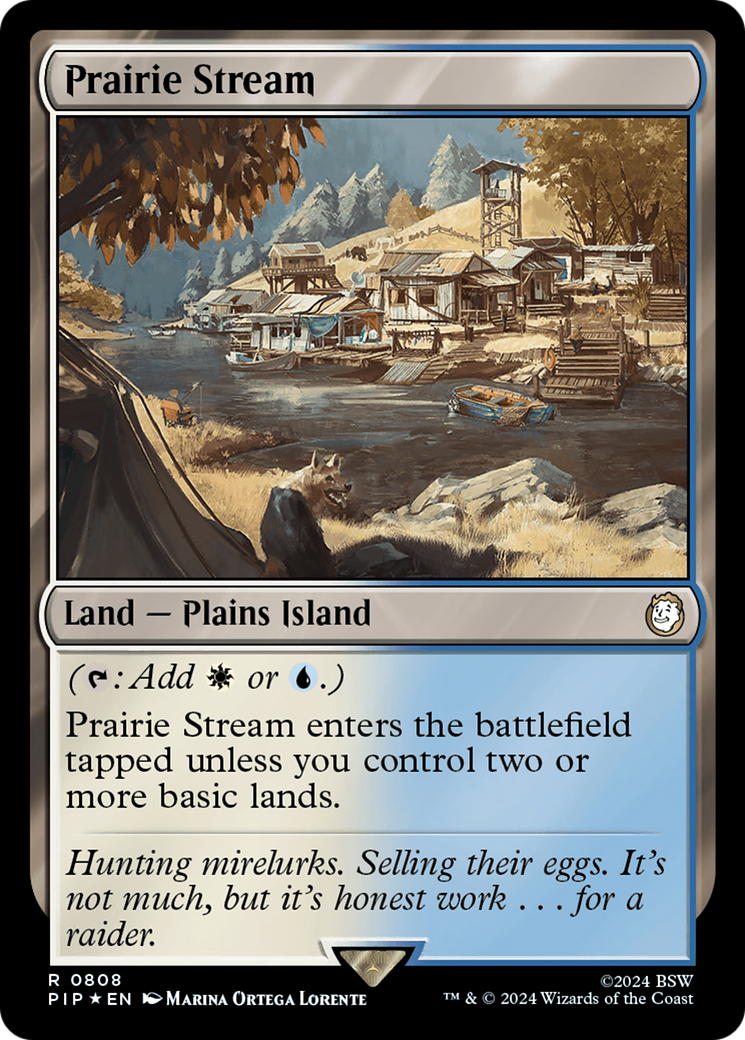 Prairie Stream (Surge Foil) [Fallout] | Magic Magpie