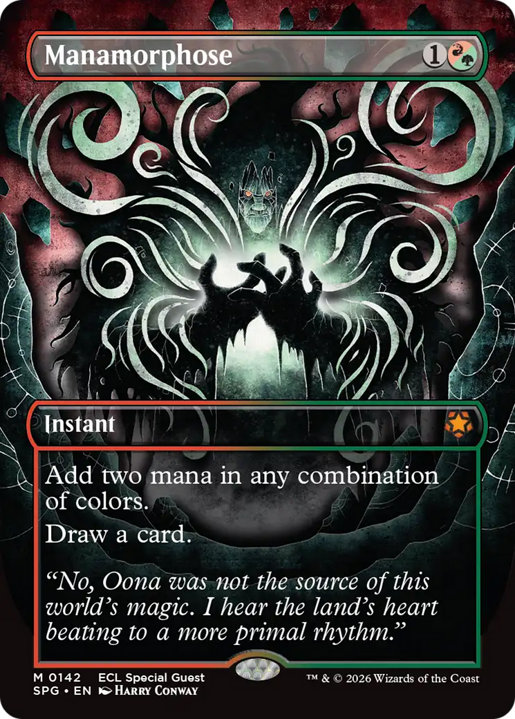 Manamorphose (Borderless) [Lorwyn Eclipsed Special Guests] | Magic Magpie