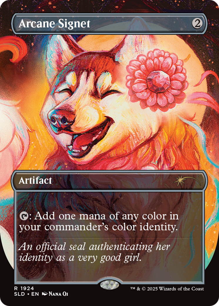 Arcane Signet (1924) (Rainbow Foil) [Secret Lair Drop Series] | Magic Magpie