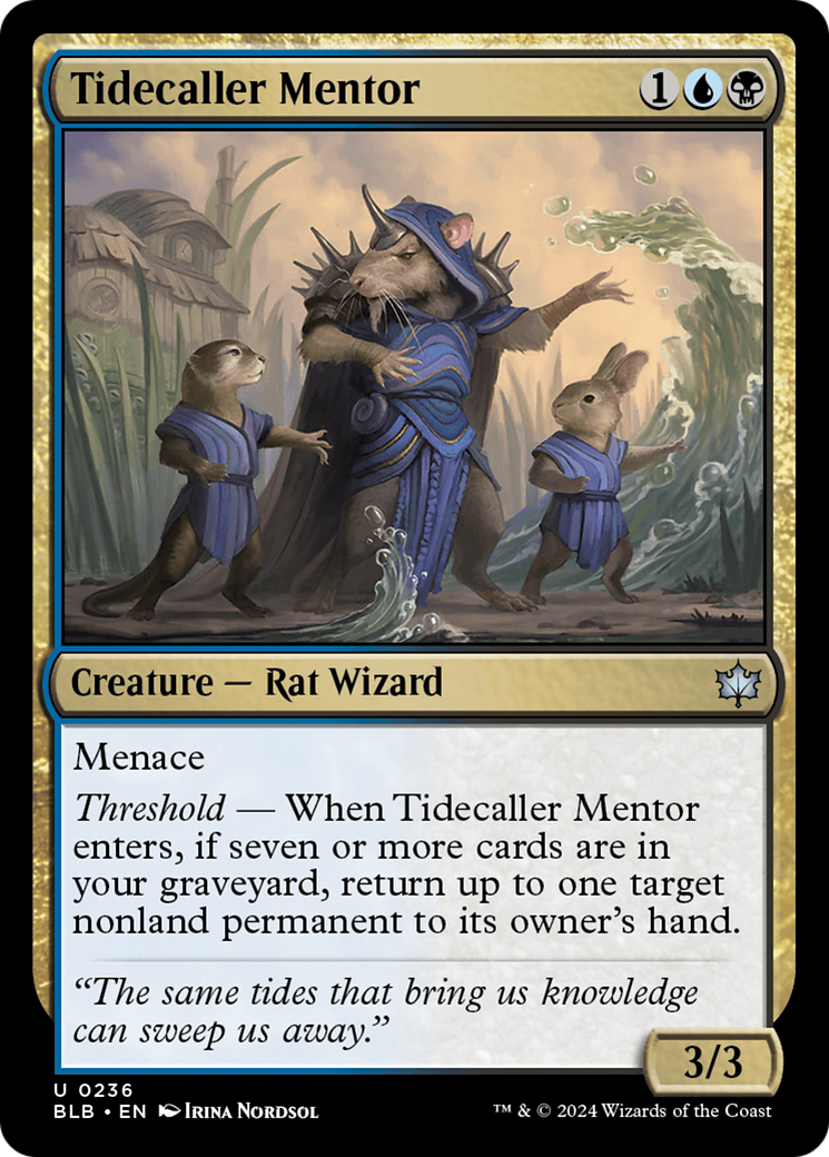 Tidecaller Mentor [Bloomburrow] | Magic Magpie