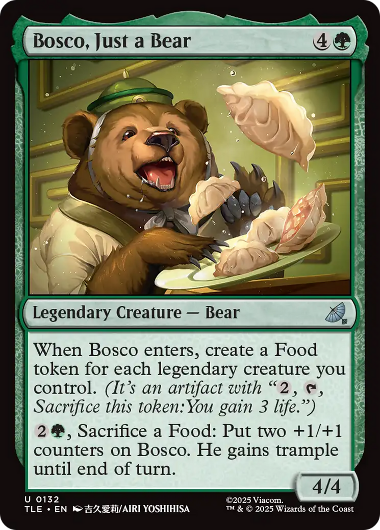 Bosco, Just a Bear [Avatar: The Last Airbender: Eternal-Legal] | Magic Magpie