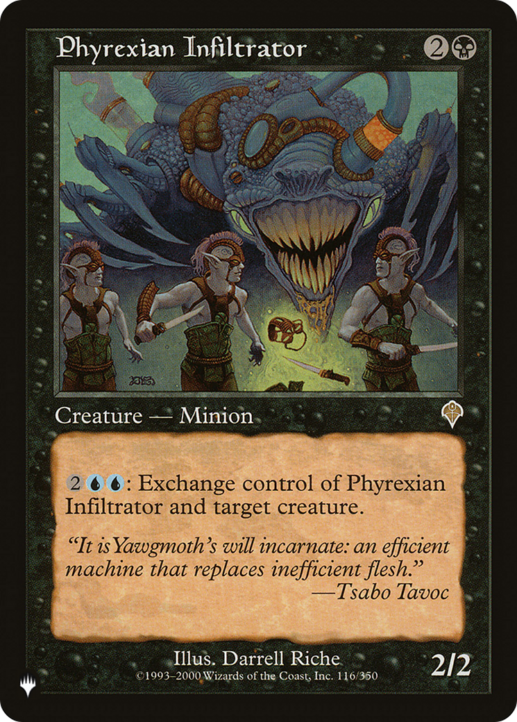 Phyrexian Infiltrator [The List] | Magic Magpie