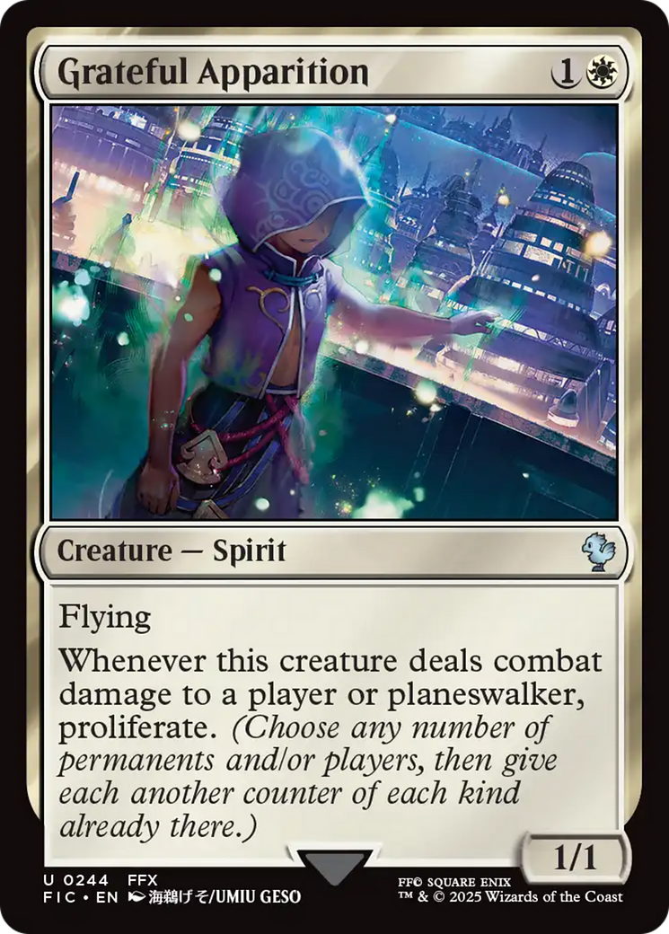 Grateful Apparition [FINAL FANTASY Commander] | Magic Magpie