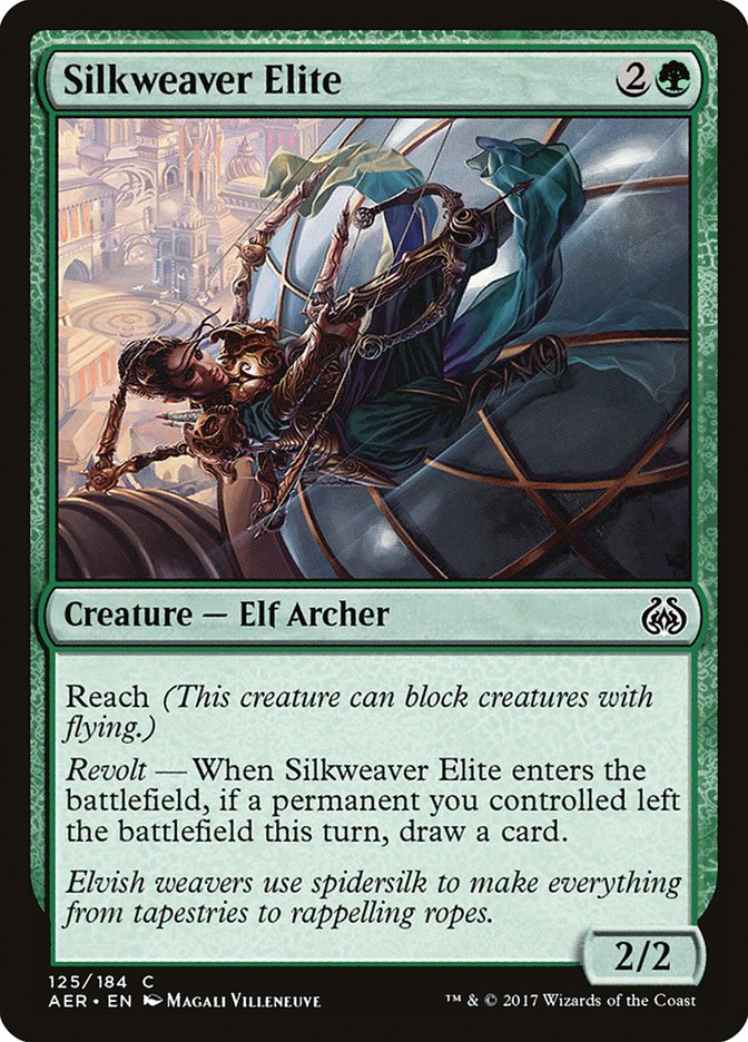 Silkweaver Elite [Aether Revolt] | Magic Magpie