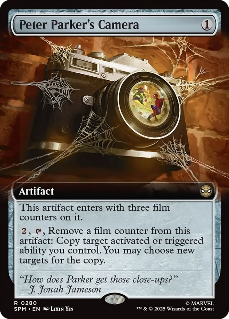 Peter Parker's Camera (Extended Art) [Marvel's Spider-Man] | Magic Magpie