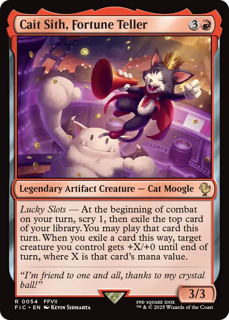 Cait Sith, Fortune Teller [FINAL FANTASY Commander] | Magic Magpie
