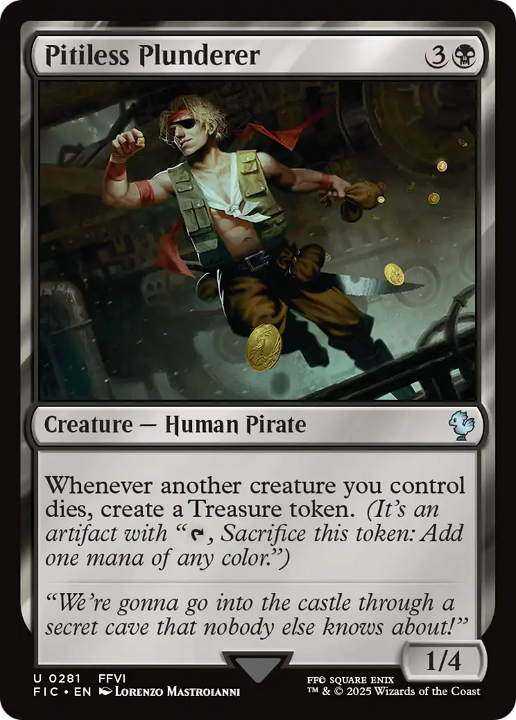 Pitiless Plunderer [FINAL FANTASY Commander] | Magic Magpie