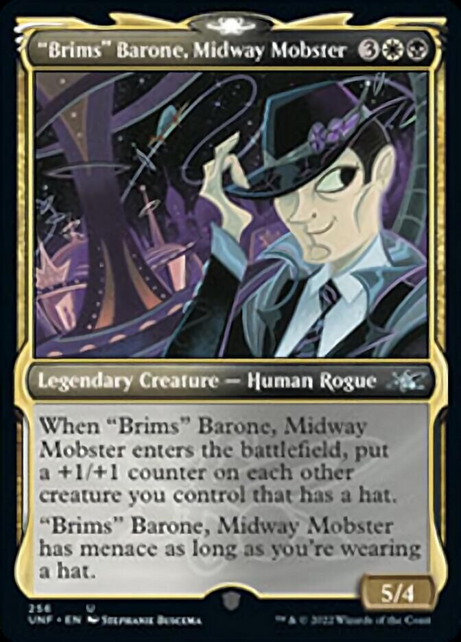 "Brims" Barone, Midway Mobster (Showcase) [Unfinity] | Magic Magpie