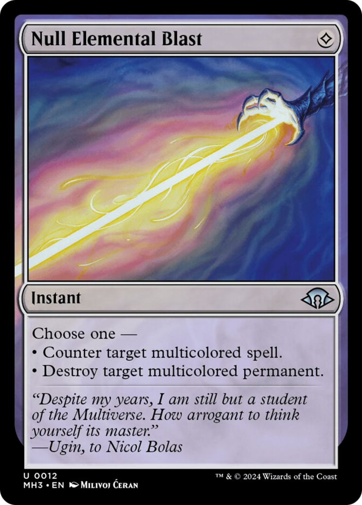 Null Elemental Blast [Modern Horizons 3] | Magic Magpie