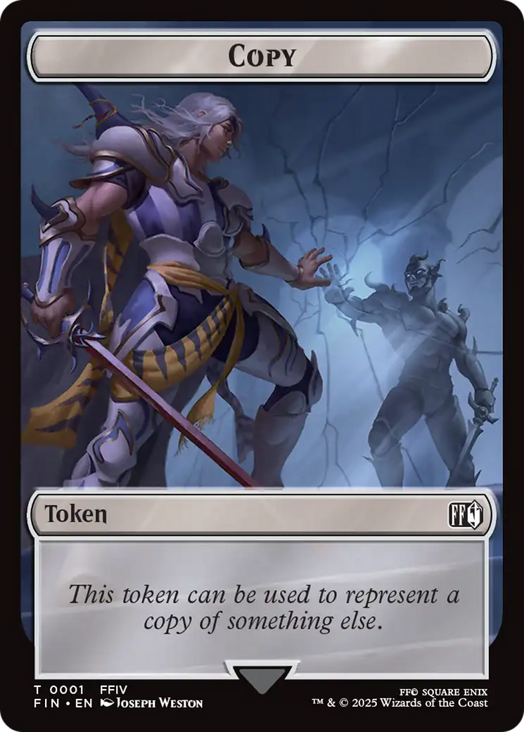 Hero (0004) // Copy (0001) Double-Sided Token [FINAL FANTASY Tokens] | Magic Magpie