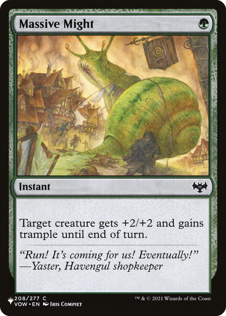 Massive Might [The List] | Magic Magpie