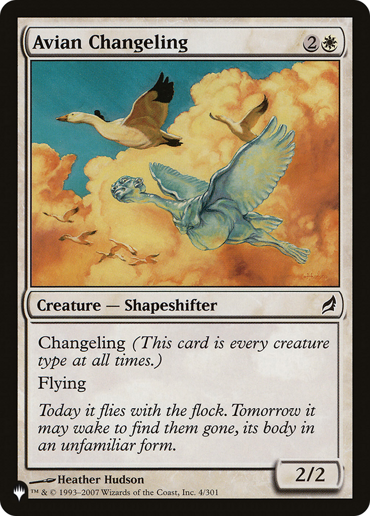 Avian Changeling [The List Reprints] | Magic Magpie