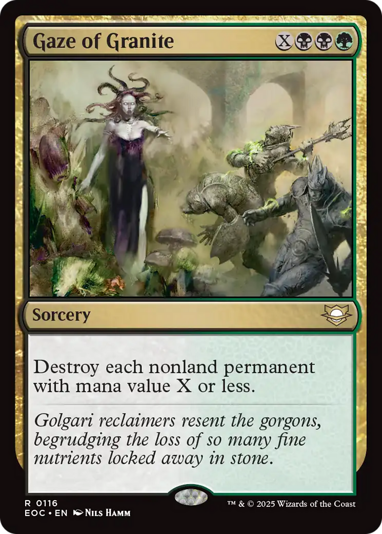 Gaze of Granite [Edge of Eternities Commander] | Magic Magpie