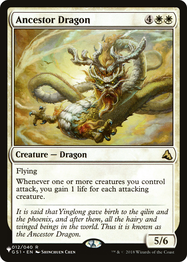 Ancestor Dragon [The List Reprints] | Magic Magpie