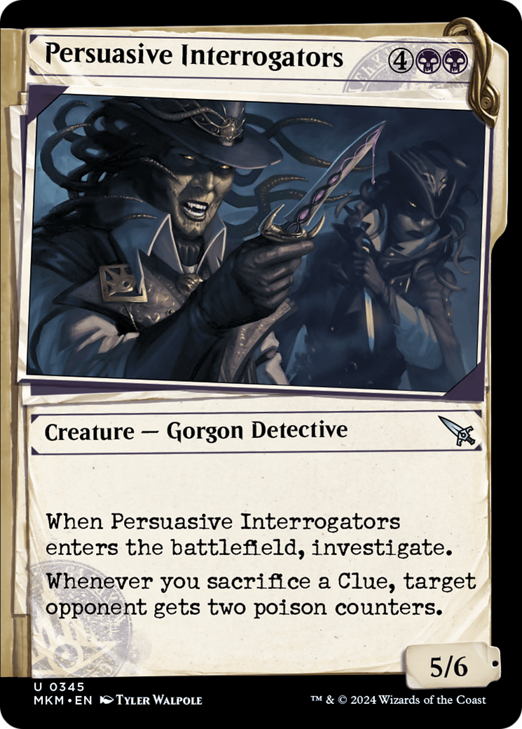 Persuasive Interrogators (Showcase) [Murders at Karlov Manor] | Magic Magpie