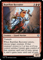 Reptilian Recruiter [Bloomburrow] | Magic Magpie