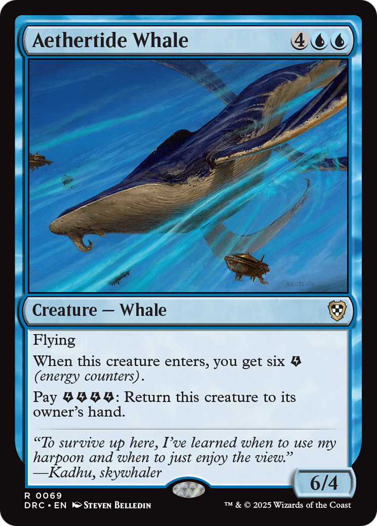 Aethertide Whale [Aetherdrift Commander] | Magic Magpie