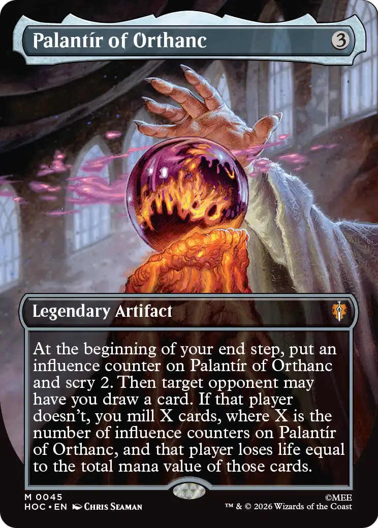 Palantir of Orthanc (Borderless) [The Hobbit: Eternal-Legal] | Magic Magpie