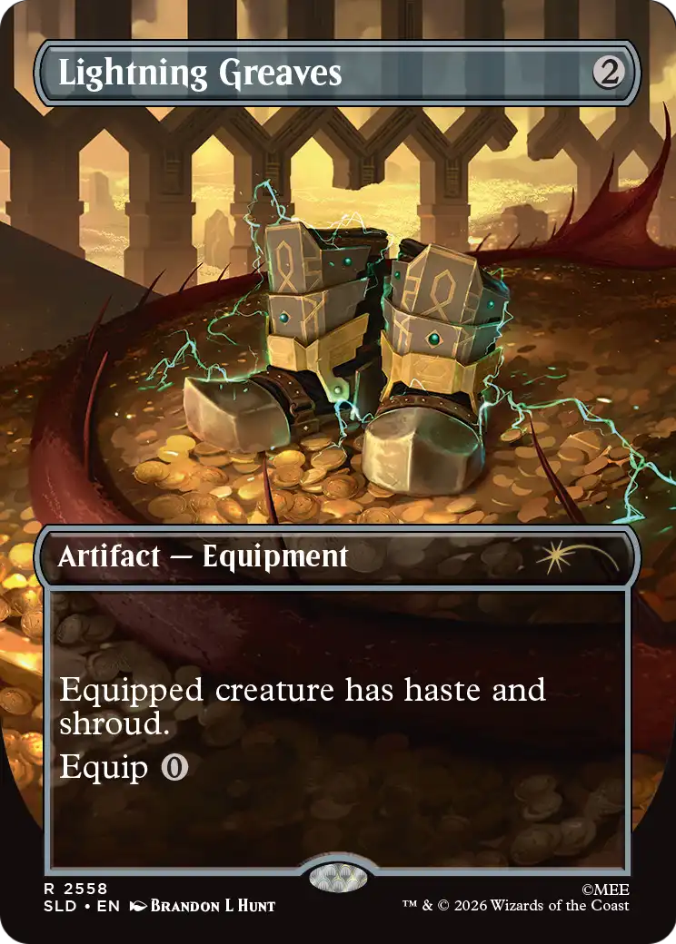Lightning Greaves (2558) [Secret Lair Drop Series] | Magic Magpie