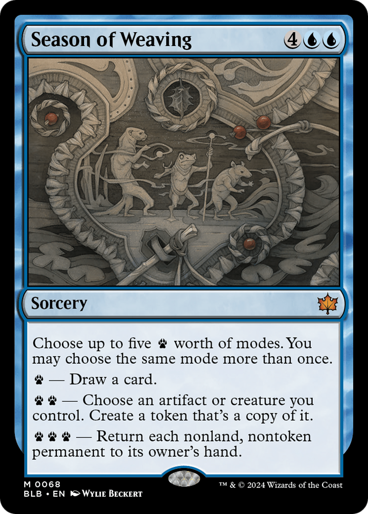 Season of Weaving [Bloomburrow] | Magic Magpie