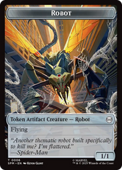 Food // Robot Double-Sided Token [Marvel's Spider-Man Tokens] | Magic Magpie