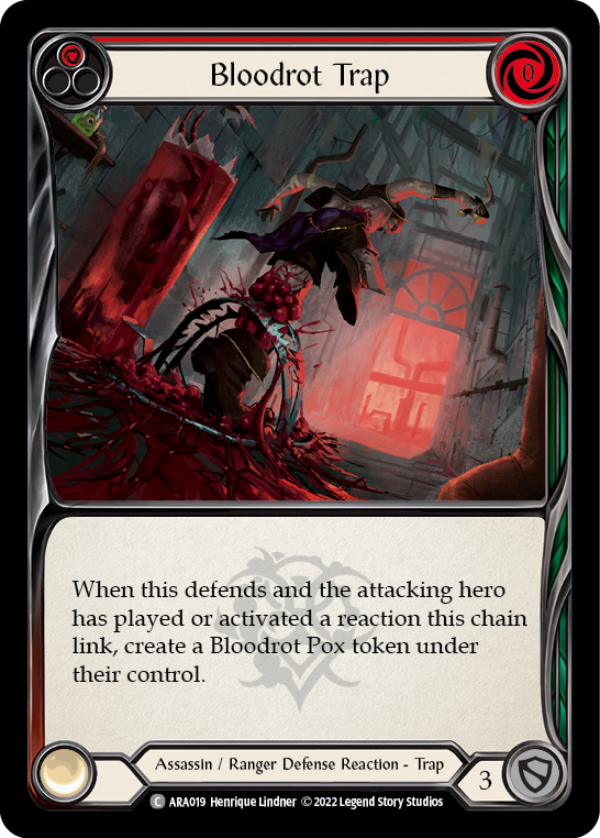 Bloodrot Trap [ARA019] (Outsiders Arakni Blitz Deck) | Magic Magpie