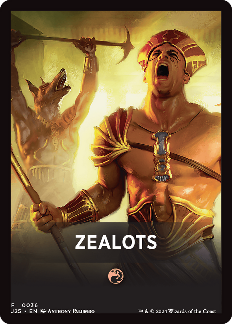 Zealots Theme Card [Foundations Jumpstart Front Cards] | Magic Magpie