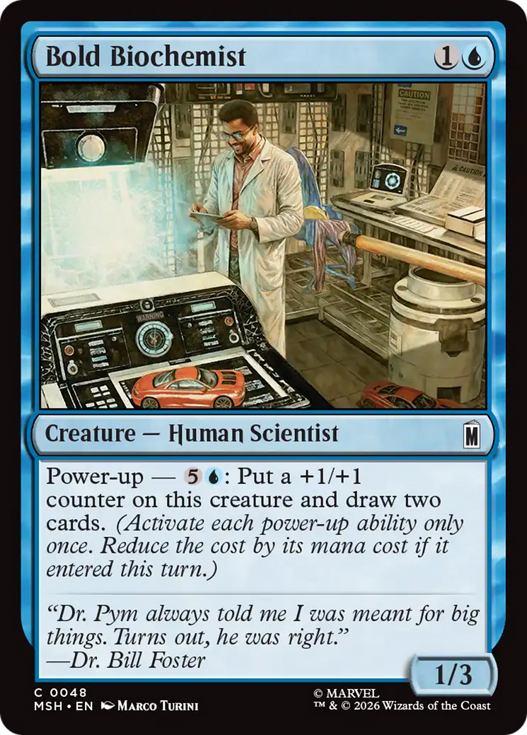 Bold Biochemist [Marvel Super Heroes] | Magic Magpie